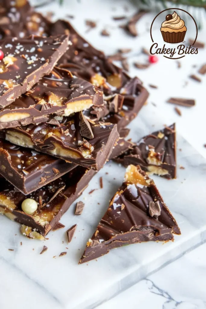 Sugar-free Christmas Crack recipe WW2 made with low-carb sweetener, chocolate, and nuts — diabetic-friendly indulgence. Sugar-free Christmas Crack recipe WW2 served on a white plate, made with low-carb sweetener, chocolate, and nuts.