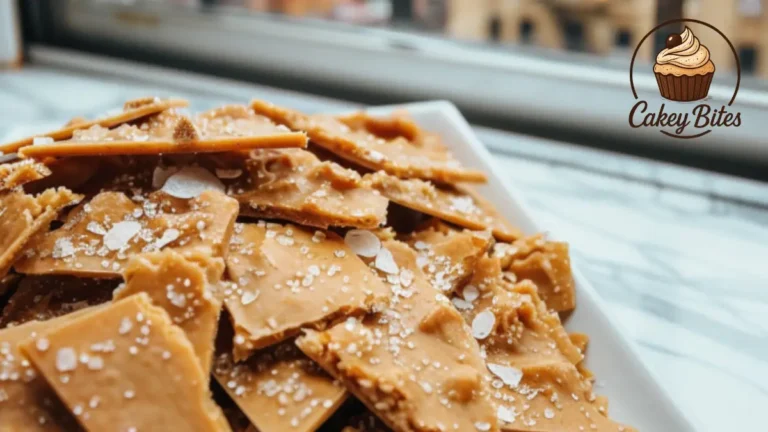 Tray of freshly made Christmas Crack from a WW2 recipe, featuring buttery toffee, chocolate, and a crunchy topping.