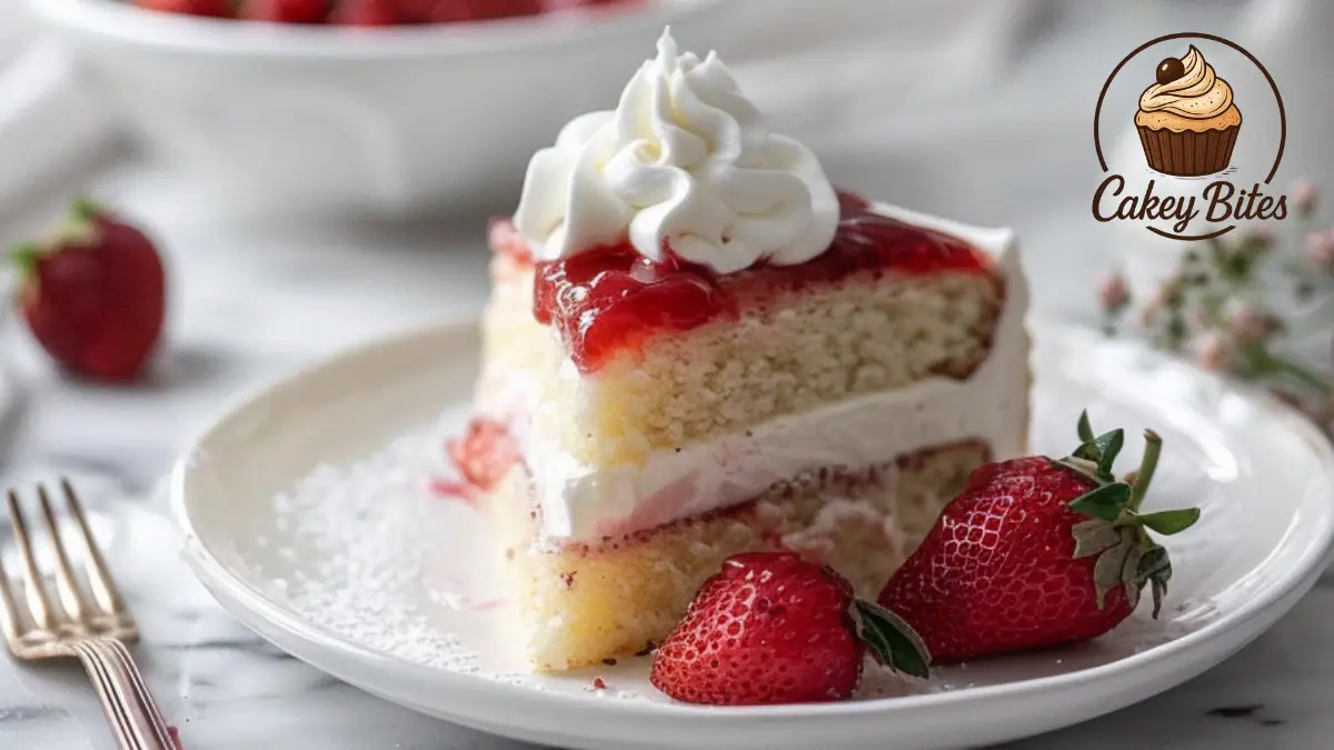 White marble kitchen table with small bowls of Sure Jell Strawberry Freezer Jam and fresh strawberries, emphasizing no-cook freshness and vibrant color.
