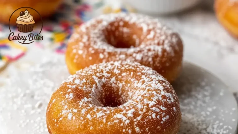 Gluten-free mochi donuts with a golden crust placed on a marble table, illustrating their chewy texture and linking to the question are mochi donuts gluten free.
